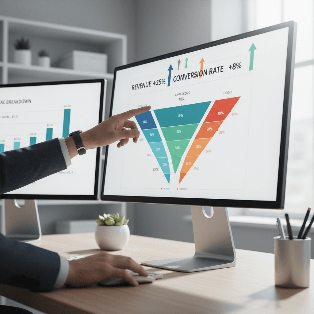 Funnel analytics dashboard